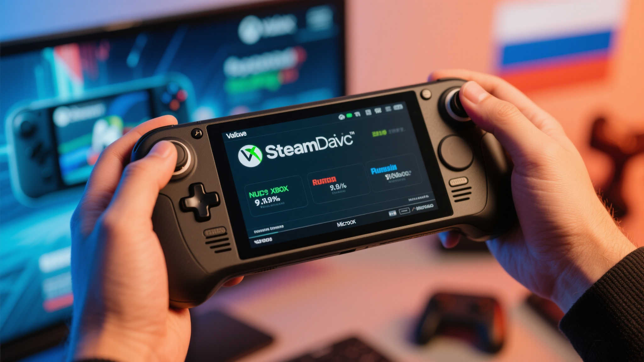 Steam Deck在俄罗斯热销，销量占比直追微软Xbox！