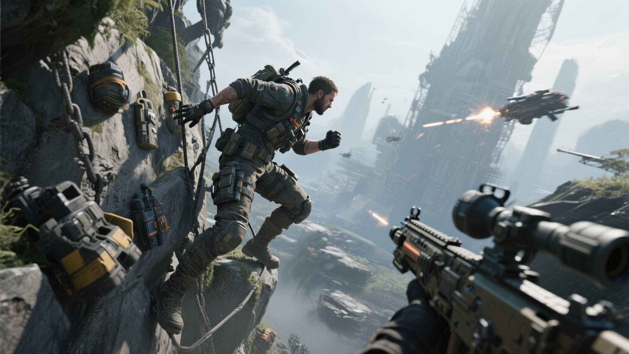 《死亡搁浅2》亮点揭秘:视觉震撼,动作升级 若说令人难忘的不止于此,那便是动作系统方