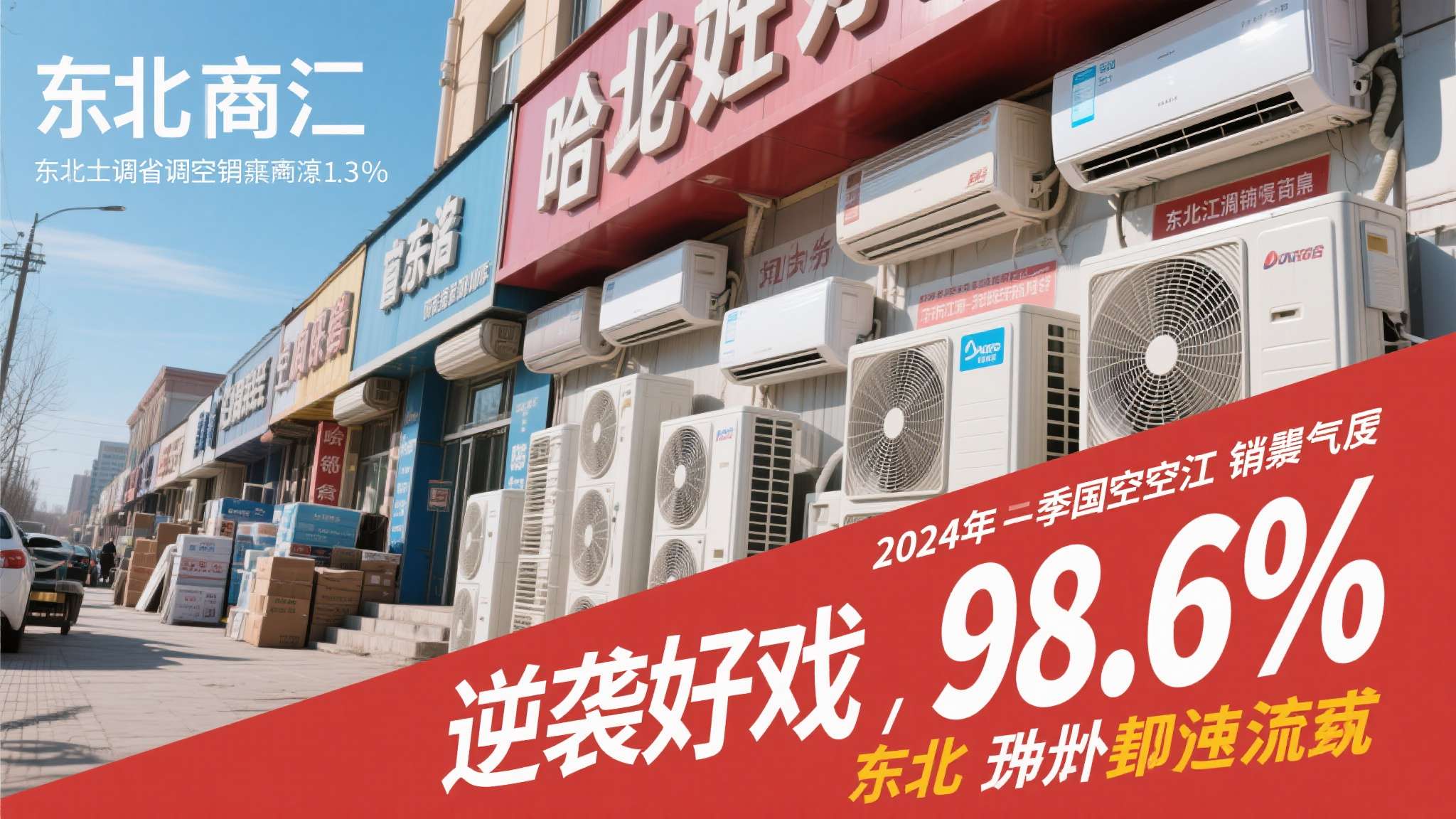 当大多数省份的空调经销商还在为库存发愁时，东北大地却悄悄上演了一场"逆袭好戏"。